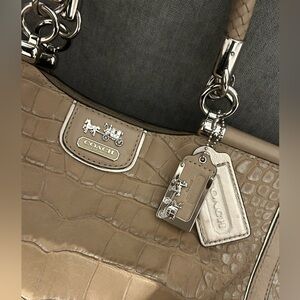 Coach Snakeskin Tote Bag